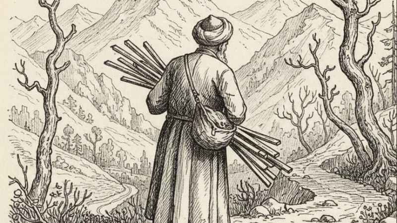 Sizin kapınızdan hiç bir eğrilik girmez; odun bile olsa