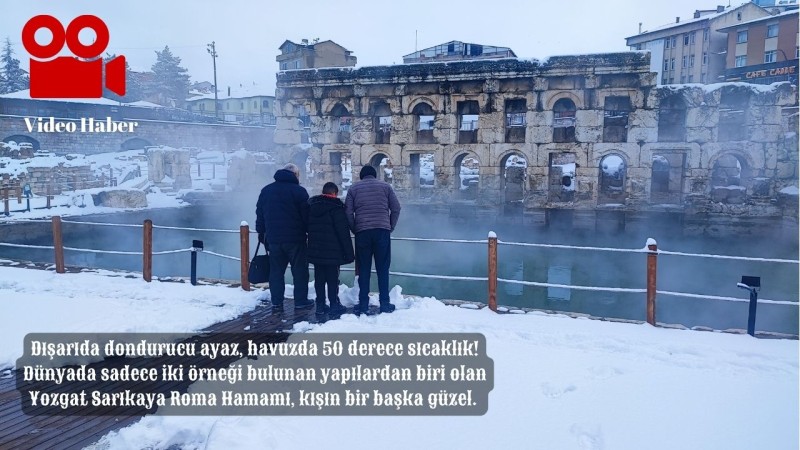 2 Bin Yıllık Kış Masalı: Yozgat’ın "Kral Kızı" Kar Altında Büyülüyo