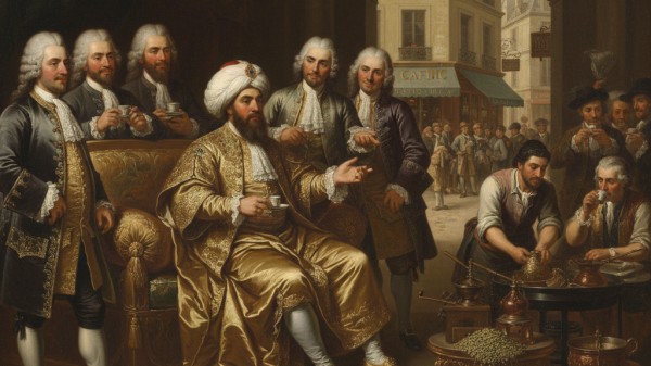 1669'da Osmanlı elçisi Süleyman Ağa, Paris asilleri arasında kahve içme modasını başlatmıştır