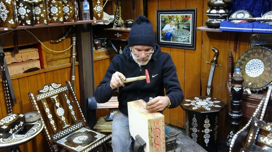 Osmanlı'nın Saray Sanatı Sedef Kakma Gaziantep Kalesi’nde Yaşıyor