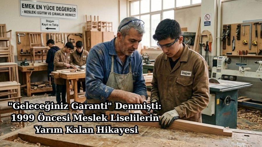 "Geleceğiniz Garanti" Denmişti: 1999 Öncesi Meslek Liselilerin Yarım Kalan Hikayesi