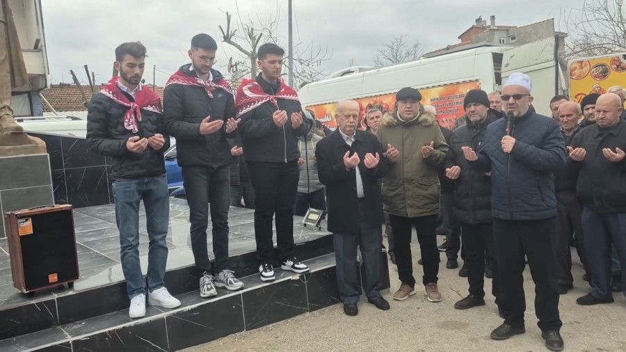 Edirne'de Kınalı kuzular dualarla askere uğurlandı