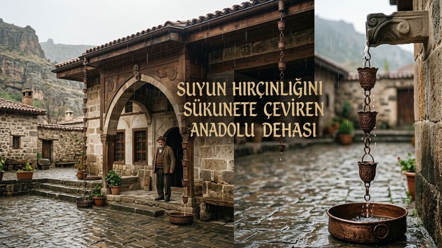 Suyun Hırçınlığını Sükunete Çeviren Anadolu Dehası Yağmur Zincileri