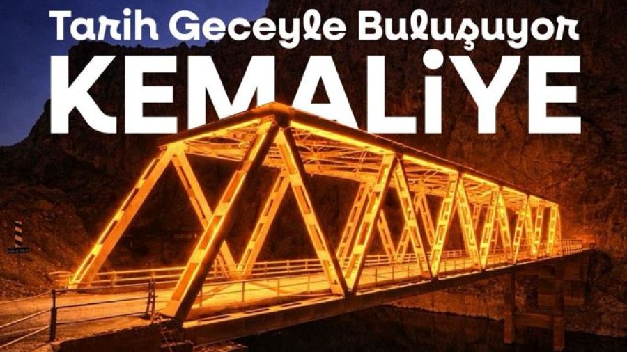 Kemaliye’de Tarih ve Doğa Geceleri de Ziyaretçilerini Büyüleyecek