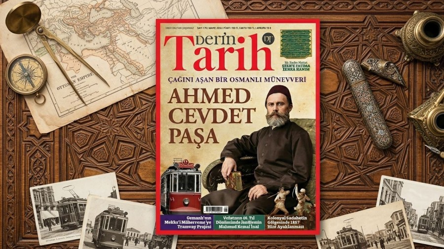 Derin Tarih’in Mayıs 2026 Sayısı Raflarda: Kapak Dosyasında Ahmed Cevdet Paşa Var