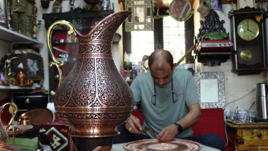 350 Bin Çekiç Darbesiyle Şekillenen Sanat: Gaziantep’te Bakır Ustalığı Zirvede