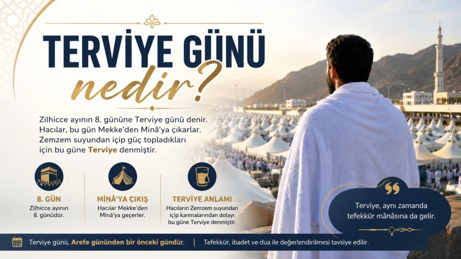 Terviye Günü Nedir? İşte Fazileti ve Anlamı
