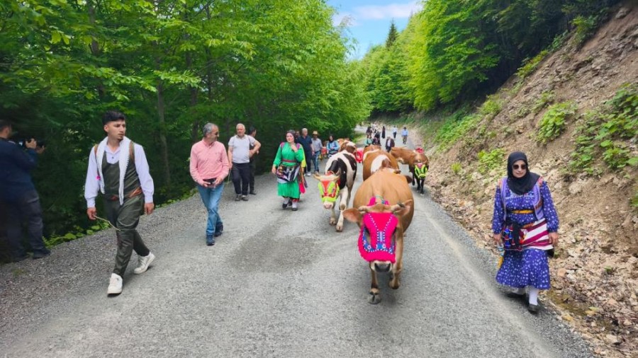 Şalpazarı’nda Orta Asya’dan Miras Yayla Geleneği Yaşatılıyor