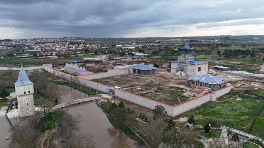 Osmanlı’nın Mühendislik Dehası Edirne Sarayı Kazılarında Ortaya Çıktı