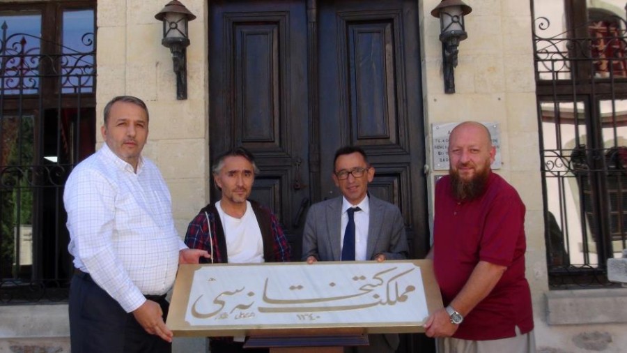 Hattat Mahmut Şahin’den Kastamonu’nun Tarihi Kitabesine Vefa