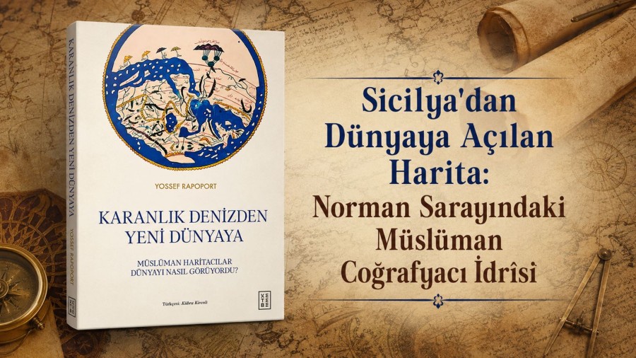 Avrupa'yı Ayrıntılarıyla Çizen Ortaçağ Bilgini: İdrîsî'nin Dünya Haritası