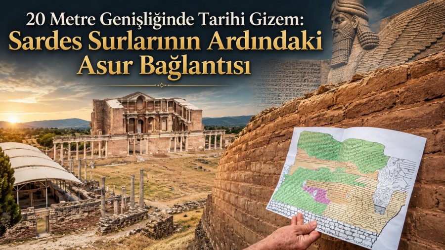 20 Metre Genişliğinde Tarihi Gizem: Sardes Surlarının Ardındaki Asur Bağlantısı
