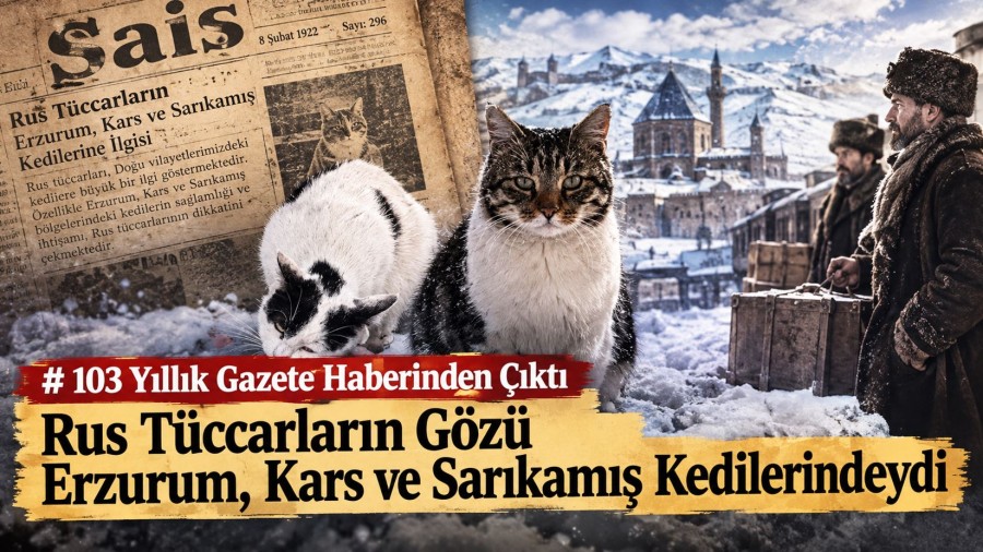 103 Yıllık Gazete Haberinden Çıktı: Rusya’nın 10 Bin Kedi Planı