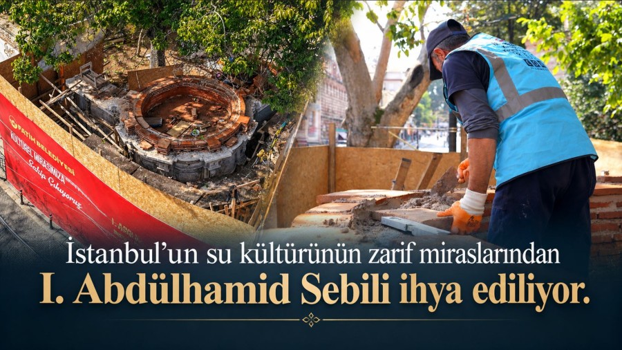 Fatih Belediyesi, I. Abdülhamid Sebili’ni Yeniden Suya Kavuşturacak